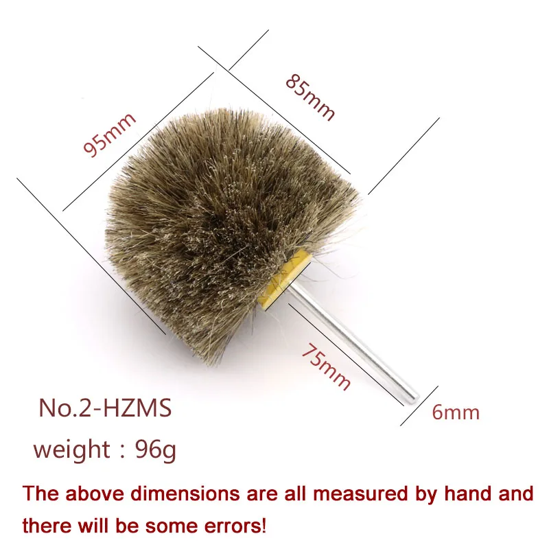 1pcs Cleaning Brush Abrasive Wheel Bristle Wheel Brush 6mm Shank Bench Grinder Tools For Home Improvement Woodwork Polishing