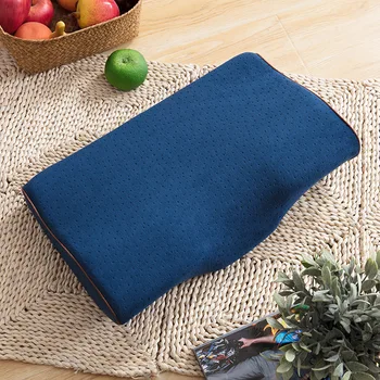 

Comfortable Cervical Orthopedic Pillows Latex Neck Care Memory Foam Sleeping Bedroom Pillow Head Neck Support Travesseiro