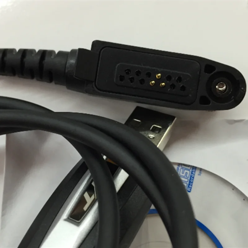 Новая версия USB Кабель для программирования TYT MD-398 двухстороннее радио MD398 USB кабель с драйверами CD