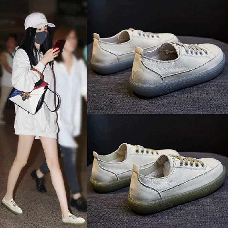 Women's casual shoes women's sports shoes women's flat shoes women's small white shoes women's tendon shoes student's shoes
