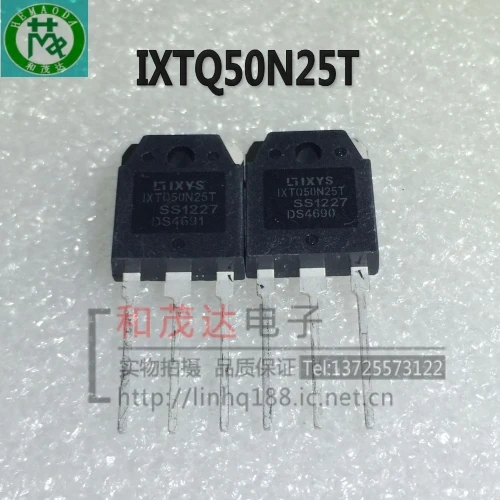 2 шт./IXTQ50N25T TO-3P 250V