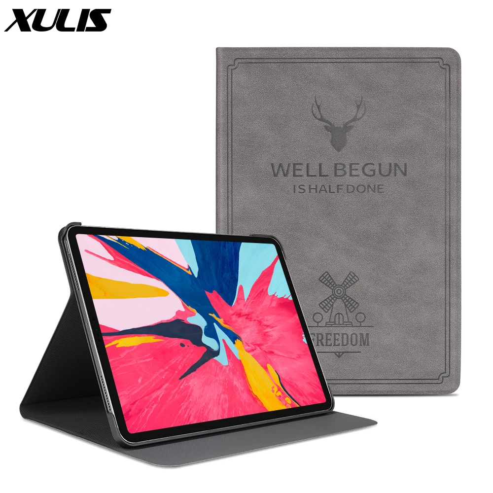 Чехол для ipad Pro 11 дюймов 2018 защитный чехол из искусственной кожи Smart Funda a80.