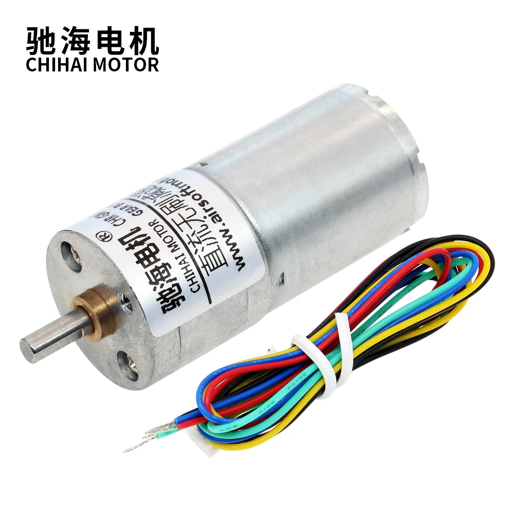 Chihai мотор CHR-GM25-BLDC2430 с фокусным расстоянием 25 мм микро постоянного тока 12V 24 V