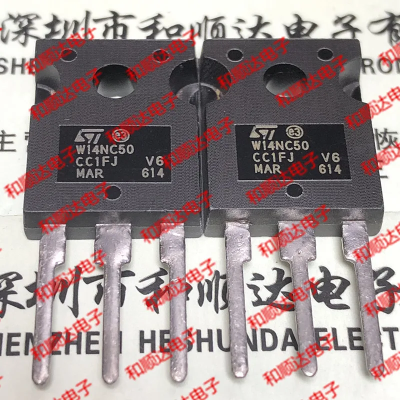 10 шт./лот W14NC50 STW14NC50 новые имеющиеся в 247 500V 14A