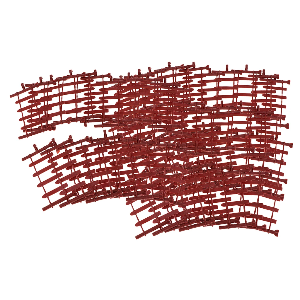 60x Fence Model Kit For War Game Sand Table Scenery DIY Building Accessories