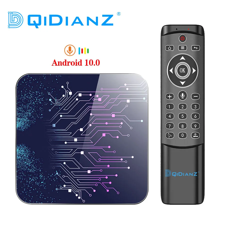 Android 10 Smart TV BOX H616 4GB 32GB 64GB 4K H.265 Media Player 3D