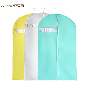 

PEVA Clothing Dust Cover Large Size Suit Clothes Clothing Hanging Bag Medium Storage Dustproof Small White da yi tao