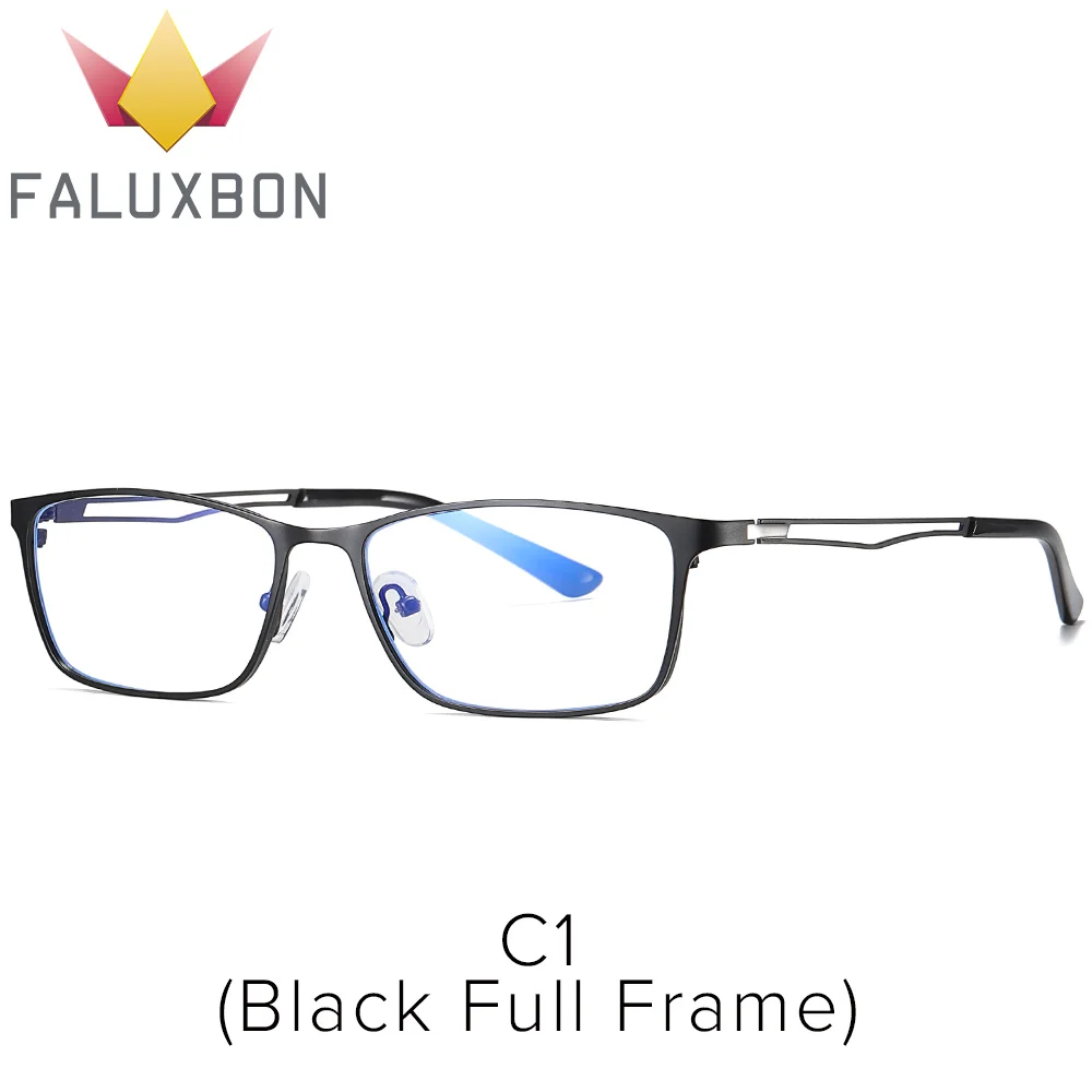 Анти-синий светильник, блокирующие очки для мужчин, компьютерная игра, анти-синий луч, очки для мужчин, защита от излучения, очки без оправы Remi - Цвет оправы: C1-Black-Full