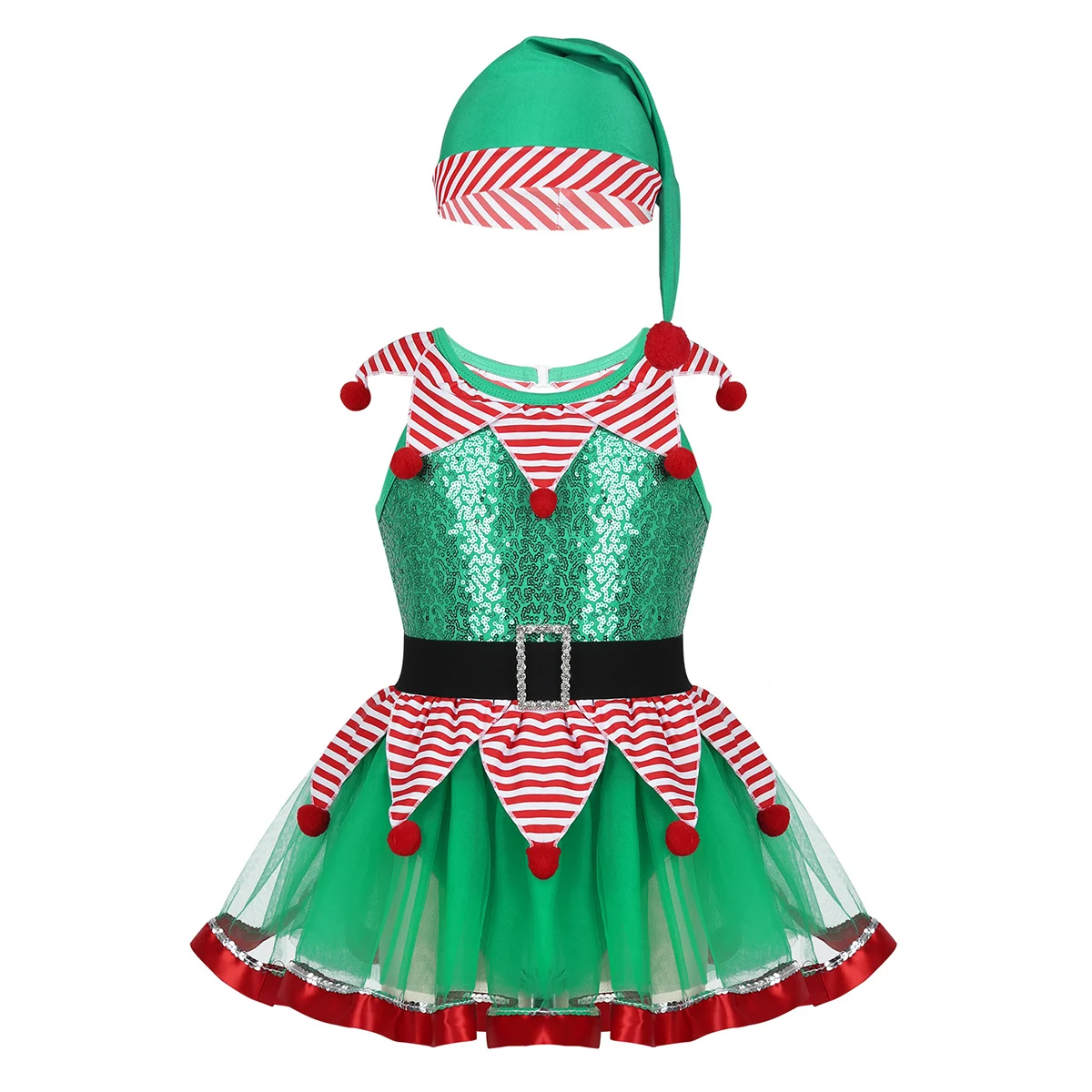 Kids christmas elf costume Clearance