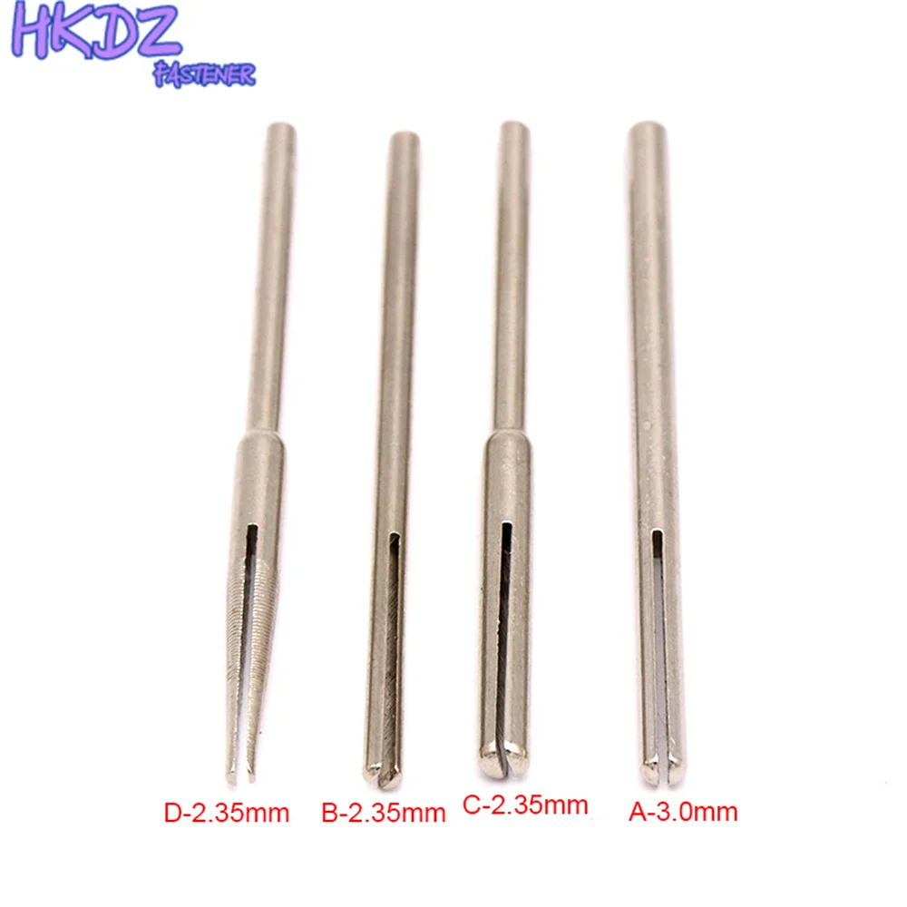 

2.35/3.0mm Sandpaper Clamp Fixing Rod Split Mandrels Long Abrasive Holder Clip For Electric Grinder Accessories