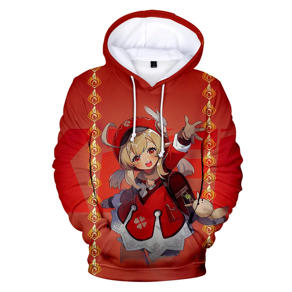 

2020 Hot Sale Genshin Impact print sport 3D hoodies Sweatshirts fashion men women Hoodie Tracksuit casual Streetwear Clothes