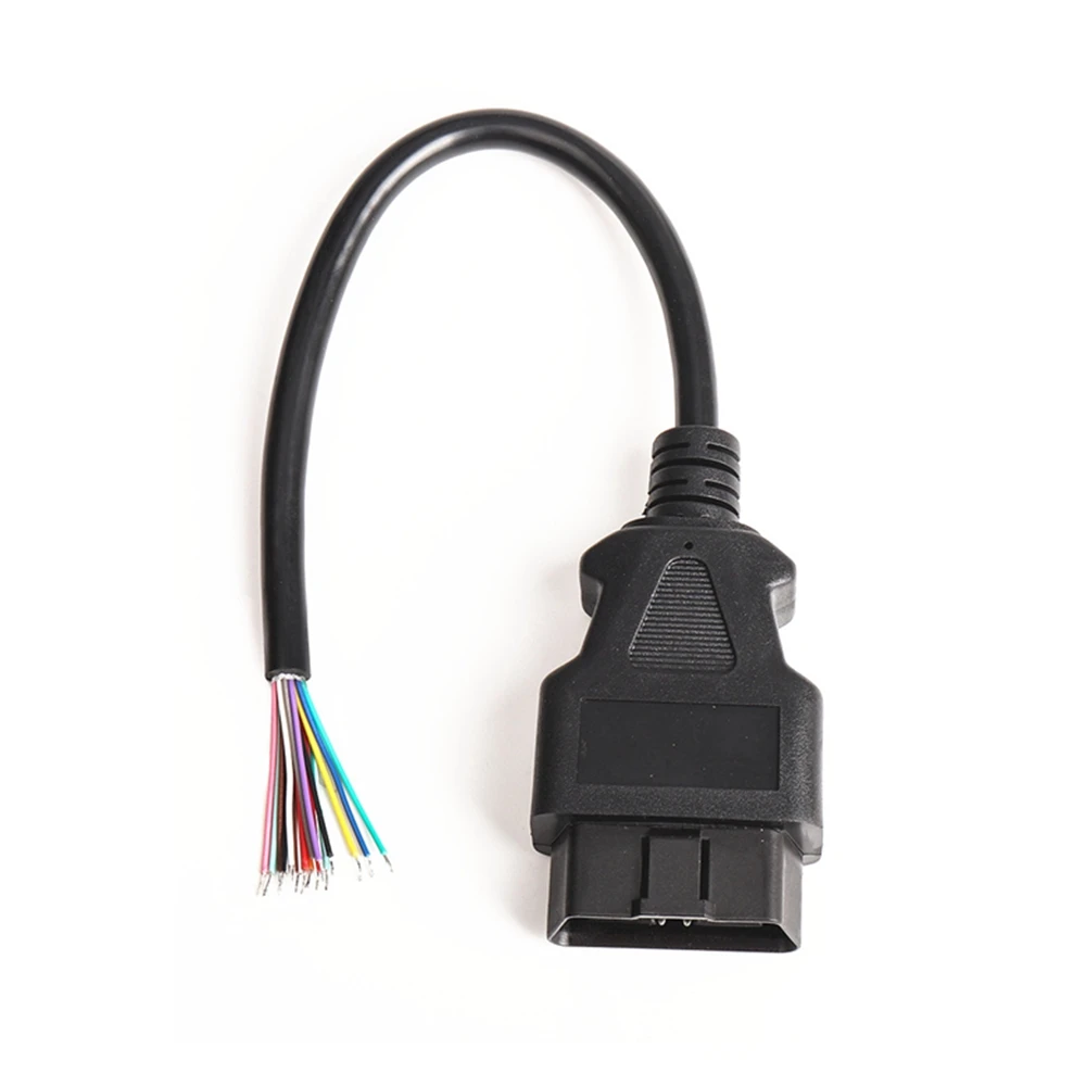 OBD2 16Pin мужской разъем для ELM327 удлинитель адаптер кабель OBDII EOBD (система бортовой