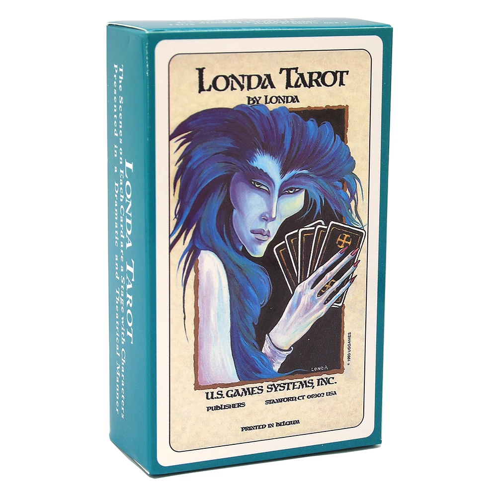 LondaTarotOutofPrintBeautiful78CardsHighlyStylizedUnique