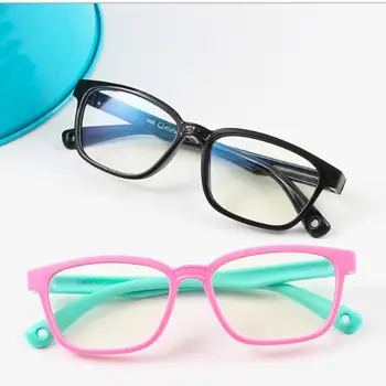 

Children's Anti-Blue Glasses Kids Anti-Radiation Japanese Anti-Blue Glasses Children Anti-Eye Myopia Computer Games Flat Goggles