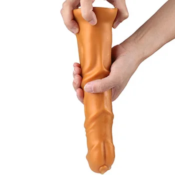 Sex Machine Attachment Senior Soft Liquid Silicone Accessories Animal Horse Dildos Anal Plug Penis Love Machine Products M16 5