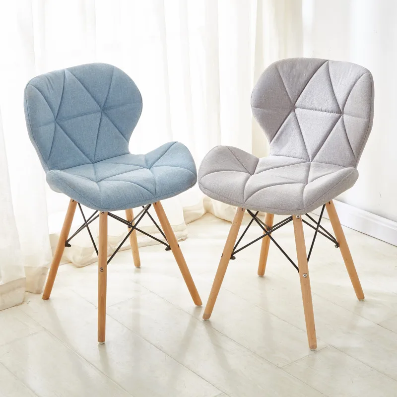 Dining Chairs Study Dining Room Back Chair Home Simple American Retro Butterfly Chairs Nordic Living Room Dining Chair Sillas