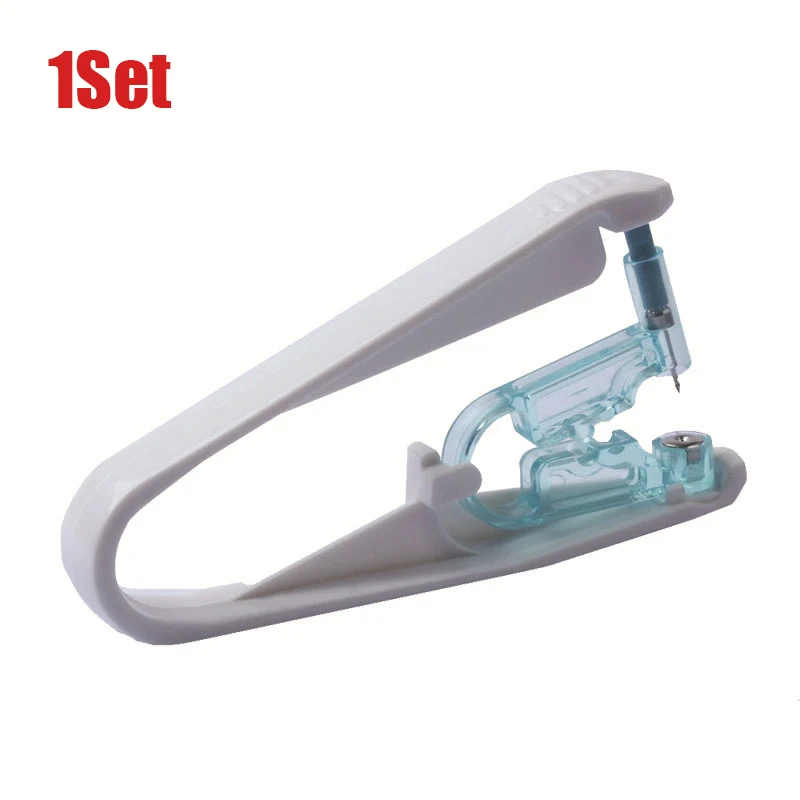 5/10/20PCS Ear Piercing Gun Kit Disposable Disinfect Safety Earring Piercer Machine Studs Nose CLip Body Jewelry Piercing Tools 