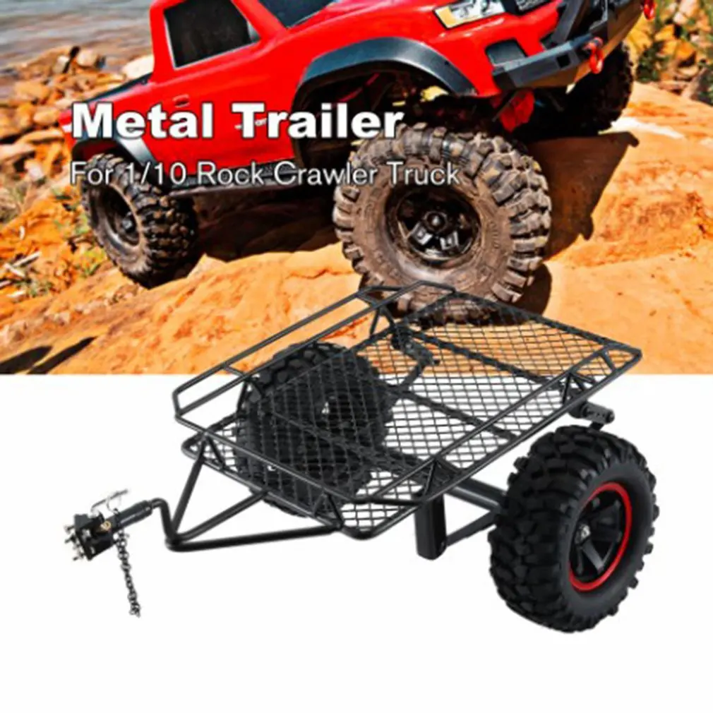 

Metal RC Trailer Hopper Frame Simulation For 1/10 Rock Crawler Truck Trail Traxxas TRX-4 TRX4 Axial SCX10 RC4WD D90 CC01