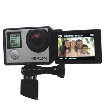 

Selfie LCD Screen Converter Box Screen Front Converter Selfie Adapter for GoPro Hero 3 3+ 4 LCD Touch BacPac
