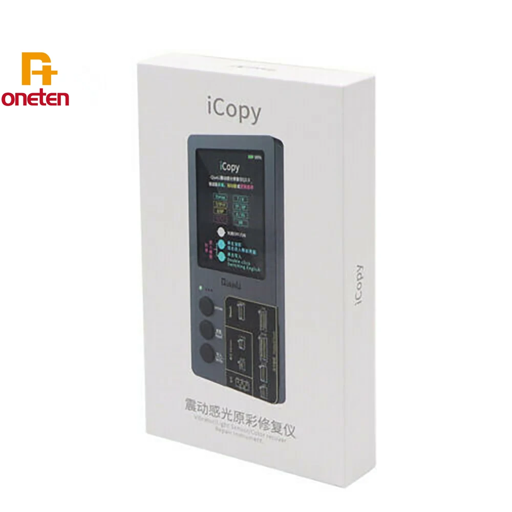 Цветной программатор Qianli iCopy Plus 2 1 ЖК экран для iPhone 11Promax XSmax XR XS 8P 8G 7P 7G вибрирующий