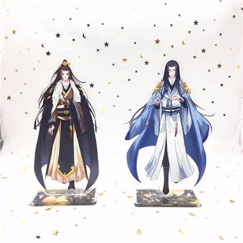 

Cartoon Sha Po Lang keychain Gu Yun Chang Geng cute funny novelty personalized acrylic key chain fashion jewelry gift llaveros