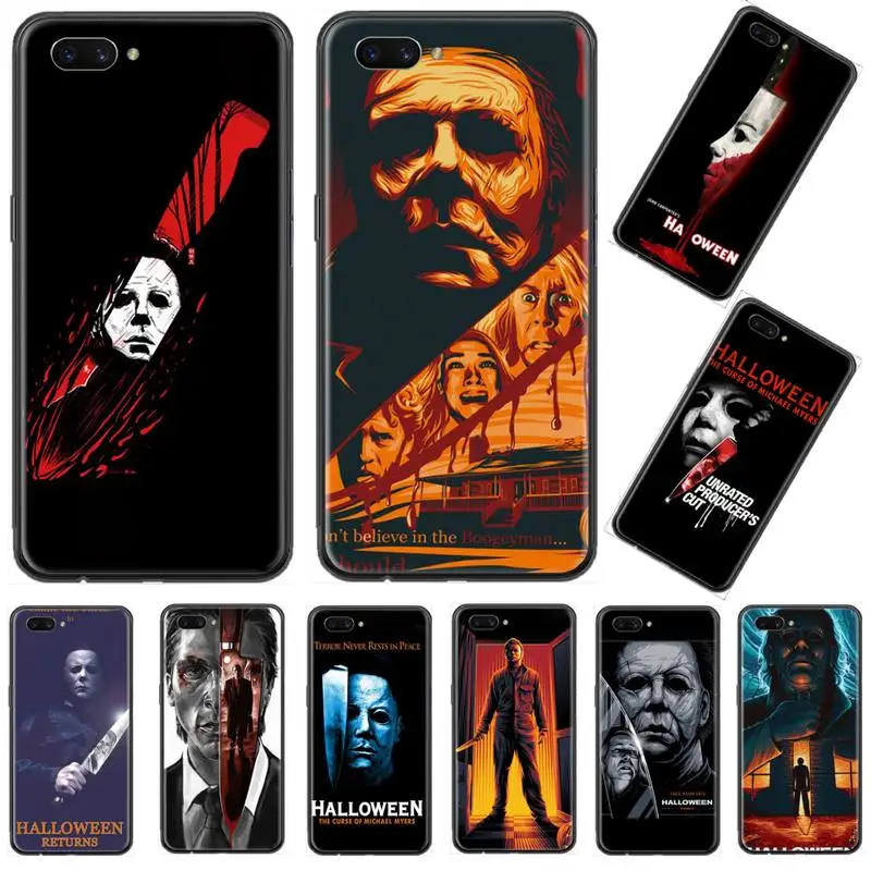 

Halloween The Curse Of Michael Myers Phone Case For OPPO R9 R11 R15 R17 RENO Realme S PLUS Normal 2z 3 5 C2 pro