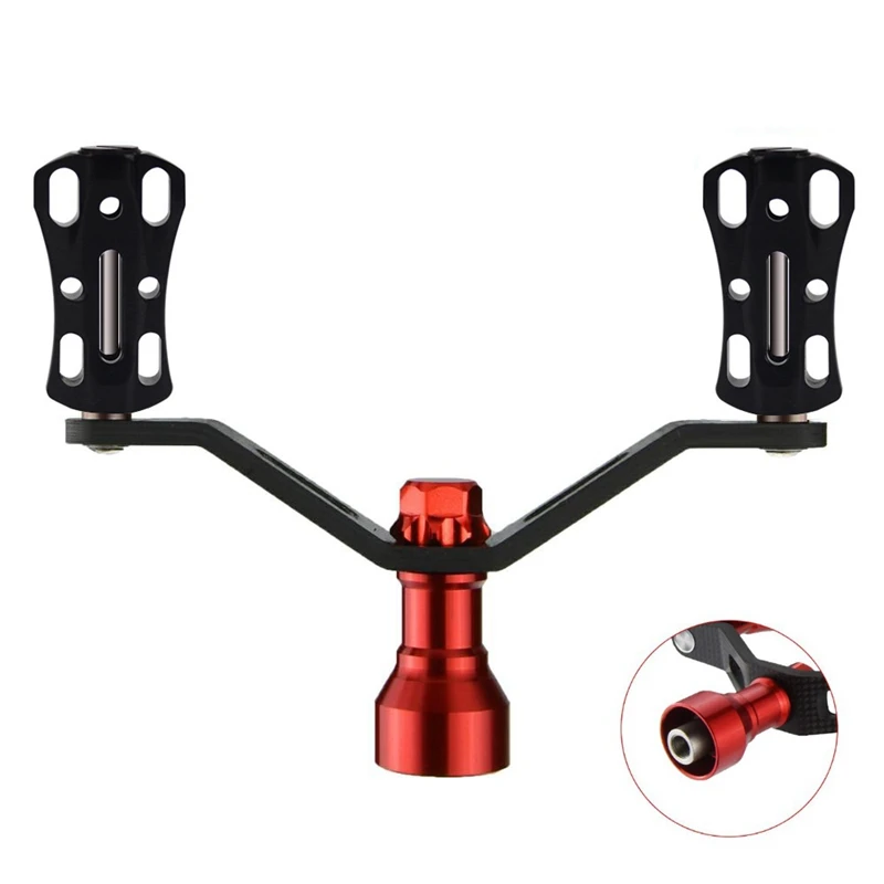 Fishing Reel Handle with Aluminum Alloy Knobs Suit for Daiwa Fishing Tackle DIY Accessory