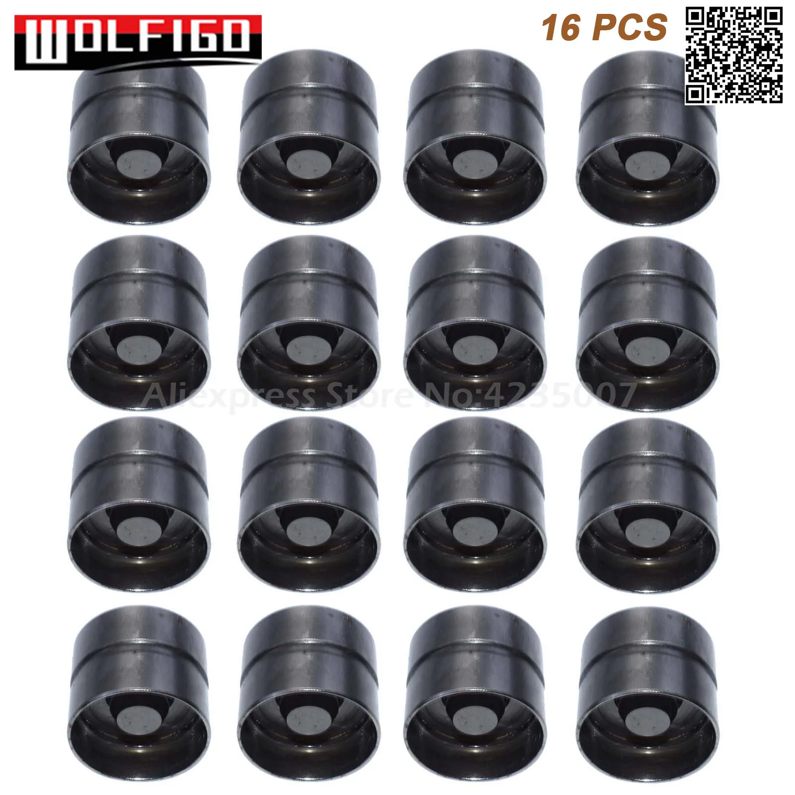 WOLFIGO для 91-03 Chevrolet Suzuki 1.3L 1.8L 2.0L DOHC гидравлические подъемники J18A J20A 1289186521,1289186512, 85003500,5235455 - Цвет: Серебристый