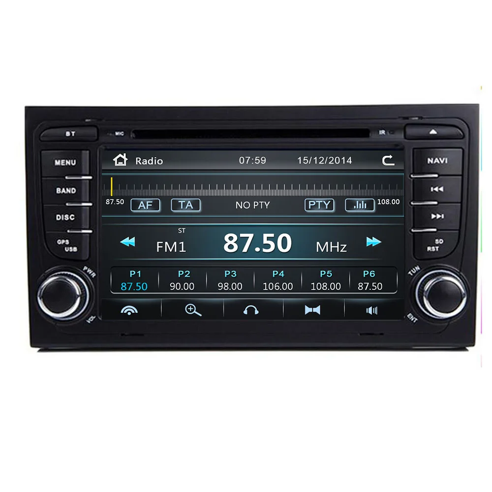 7'CAR DVD GPS для Audi A4 B6 B7 S4 RS4 SEAT Exeo dvd плеер радио IPS экран WIFI BT Автомобильный