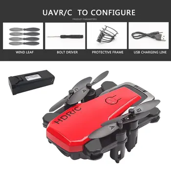 

D2 Mini Folding Drone Remote Control Aircraft Without Camera High Hold Mode Foldable Arm RC Helicopter