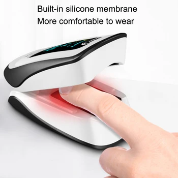 

LED Fingertip Pulse Oximeter Blood Oxygen Meter Heart Rate Patient Monitor Houseable Blood Lipid Blood Oxygen Saturation Detecto