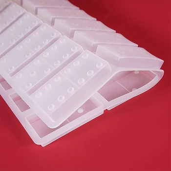 

Resin Molds Domino, Domino Epoxy Resin Molds,Silicone Domino Game Molds, DIY