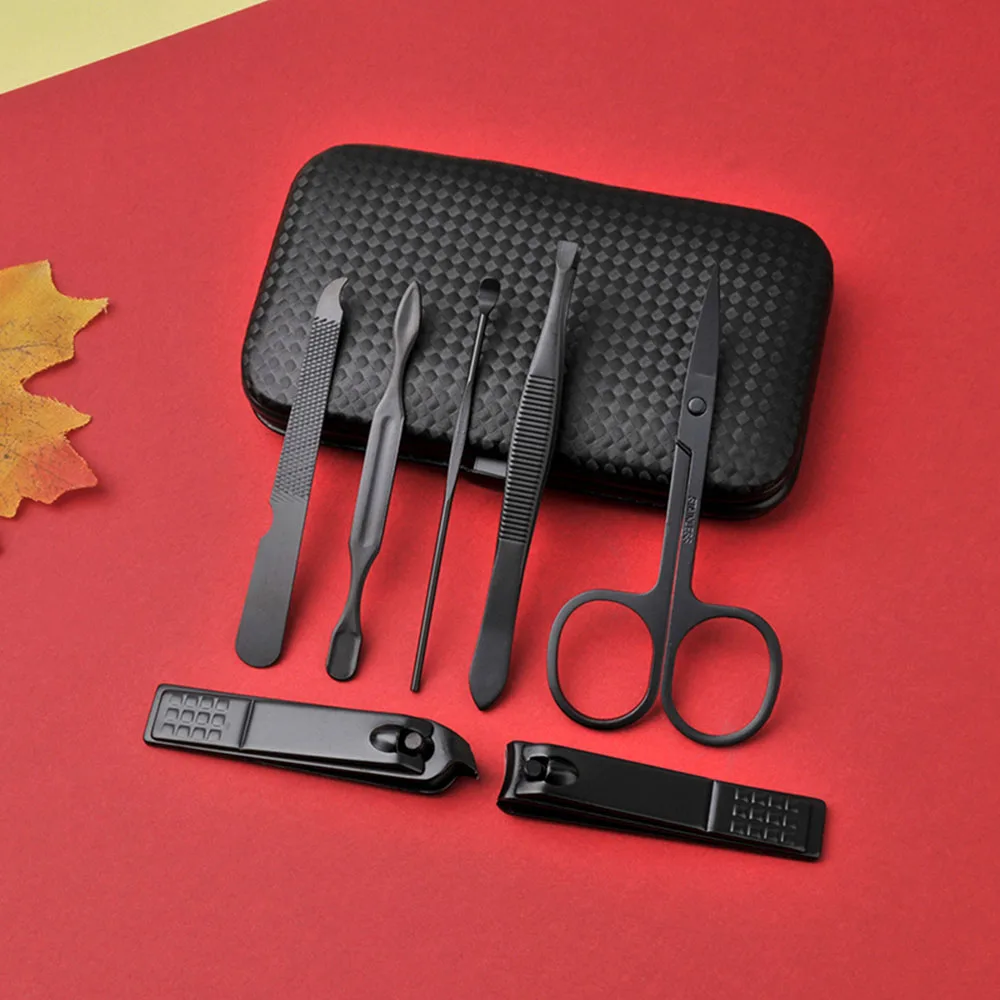 Пинцет высокого качества 7 шт./компл. дорожный инструмент для ушей гигиены