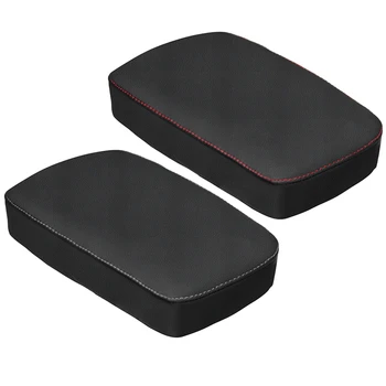 

Car PU Leather Central Armrest Box Cover Protection for Hyundai KONA Encino 2018 2019