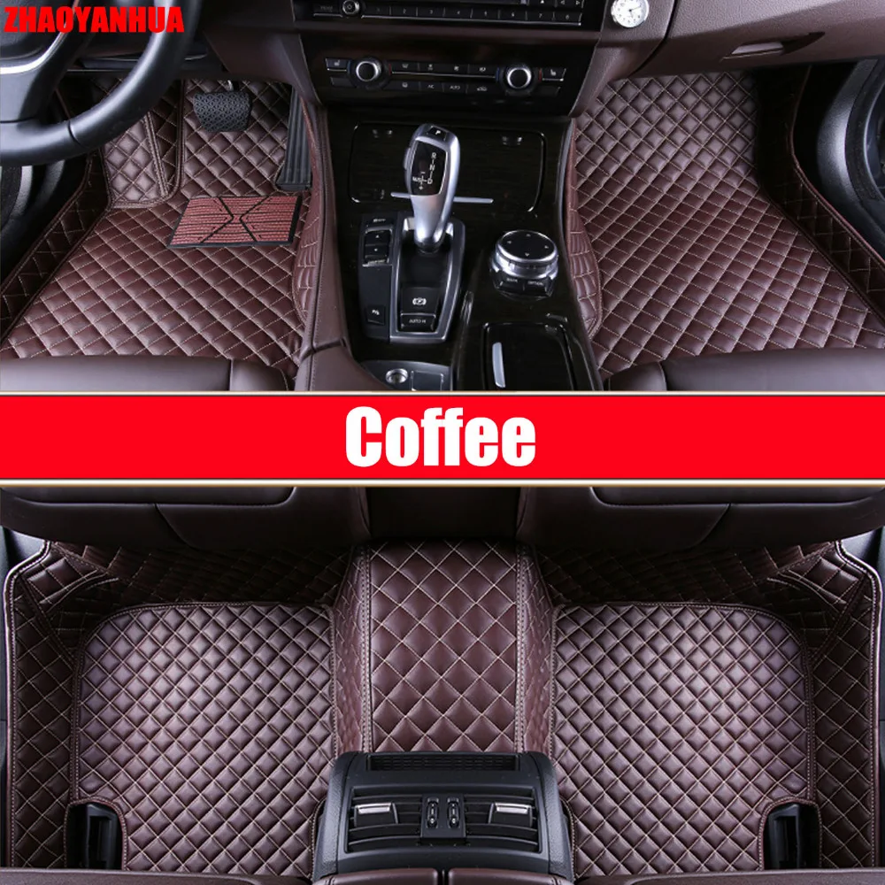 Автомобильные коврики ZHAOYANHUA для Volkswagen Beetle Eos Golf Jetta ПАССАТ шаран кожаные