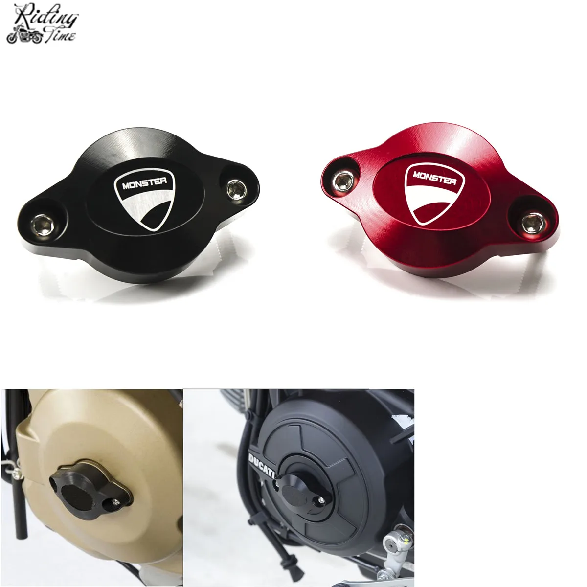 Чехол для мотоциклетного двигателя Ducati Monster 696 795 796 821 1100 EVO 1200 1200S|Накладки и
