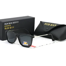 Классические HD поляризованные солнцезащитные очки для женщин и мужчин, Модные Винтажные Солнцезащитные очки для вождения, UV400, женские солнцезащитные очки с коробкой 4187
