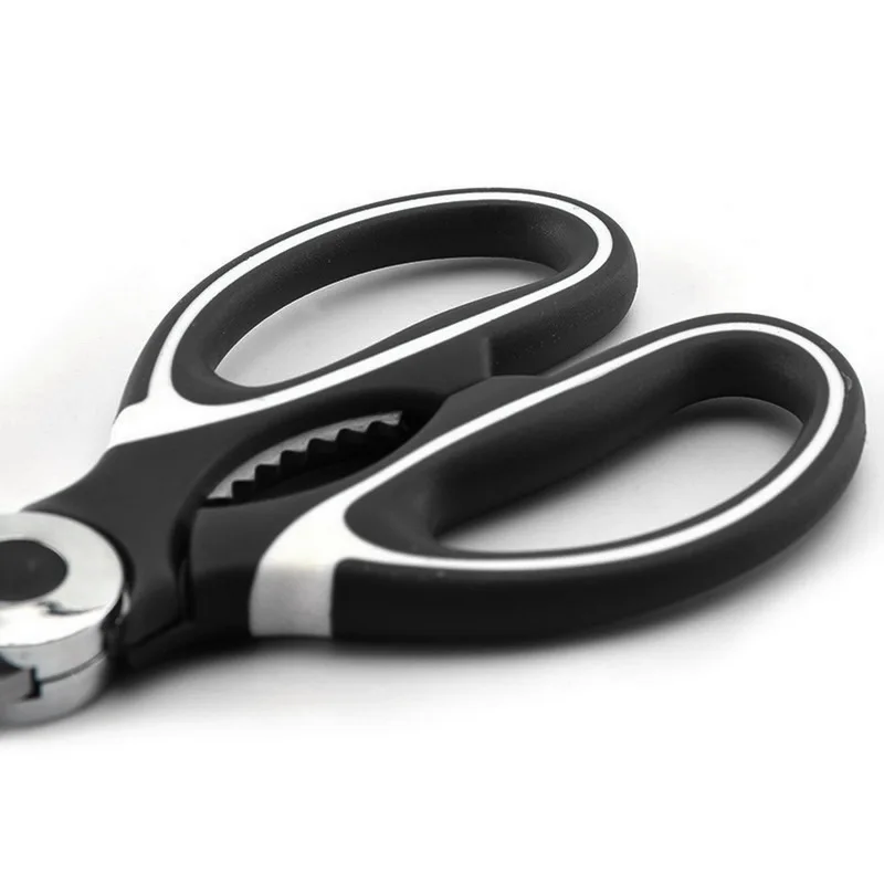 1PC Kitchen Scissors Stainless Steel Food Shears for Meat Vegetables Herb Chicken Scissors Multifunctional Kitchen Tool