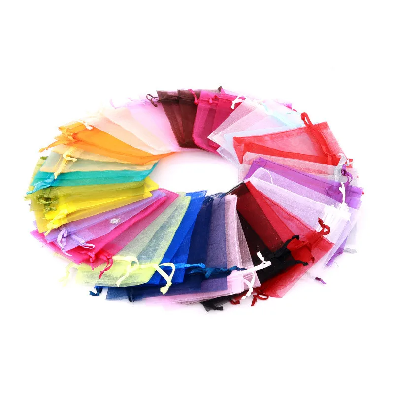 Сумки из органзы для упаковки ювелирных изделий 50 шт. 25x35 30x40 35x50 20x30 см | Дом и сад