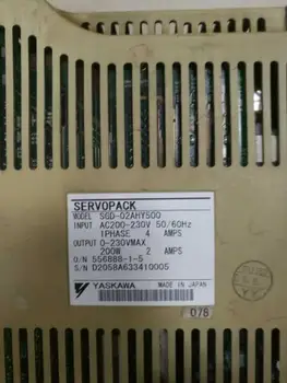 

YASKAWA SERVO DRIVE SGD-02AHY500 FREE EXPEDITED SHIPPING Refurbished