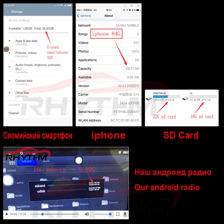 Rhythm dab Автомагнитола 2din Android 7,1 gps+ Wifi+ Bluetooth+ RDS+ радио+ четырехъядерный+ "+ экран 1024*600+ SWC Стерео для Nissan Volkswagen