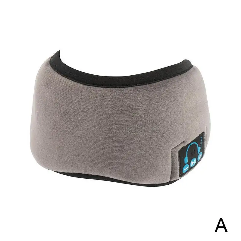 Новые наушники для сна, Bluetooth маска для сна, беспроводная маска для сна, наушники для путешествий, тени для глаз, защита для глаз - Цвет: A