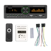Autoradio stéréo Bluetooth SWM-80A, récepteur FM, entrée Aux, SD, USB, 12V, 1 din, lecteur multimédia MP3, mains libres, tableau de bord, pour voiture