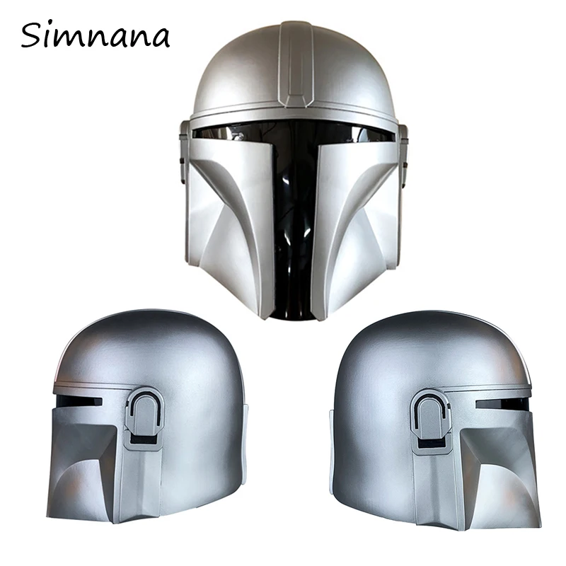 

2019 The Mandalorian Helmet Movie Star Wars Mask Cosplay Mandalorian Mask Full Face PVC/Latex Masks Halloween Party Props
