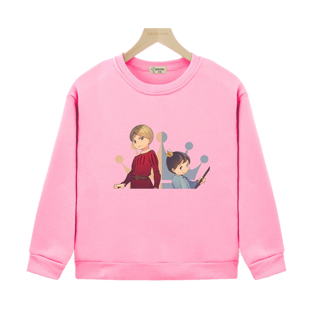 children's anime hoodie Children Outwear New Anime Ranking of Kings Hoodies Streetwear Baby Girls Winter Sweatshirts Kids Clothes for Boys Loose Costume children's hoodie Hoodies & Sweatshirts