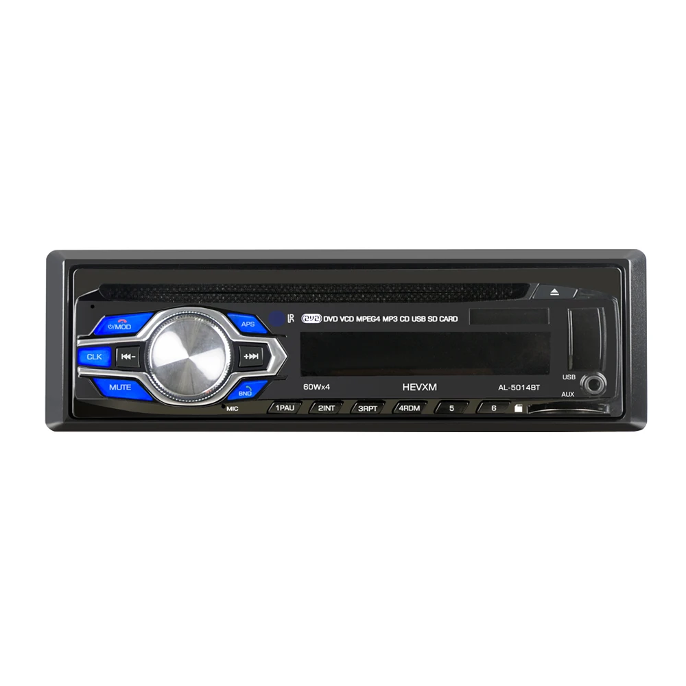 Одиночный Din 12 в автомобильный DVD CD плеер автомобиля MP3 стерео автомобиля Handfree Авторадио BT аудио радио 5014 автомобиль-Стайлинг беспроводной