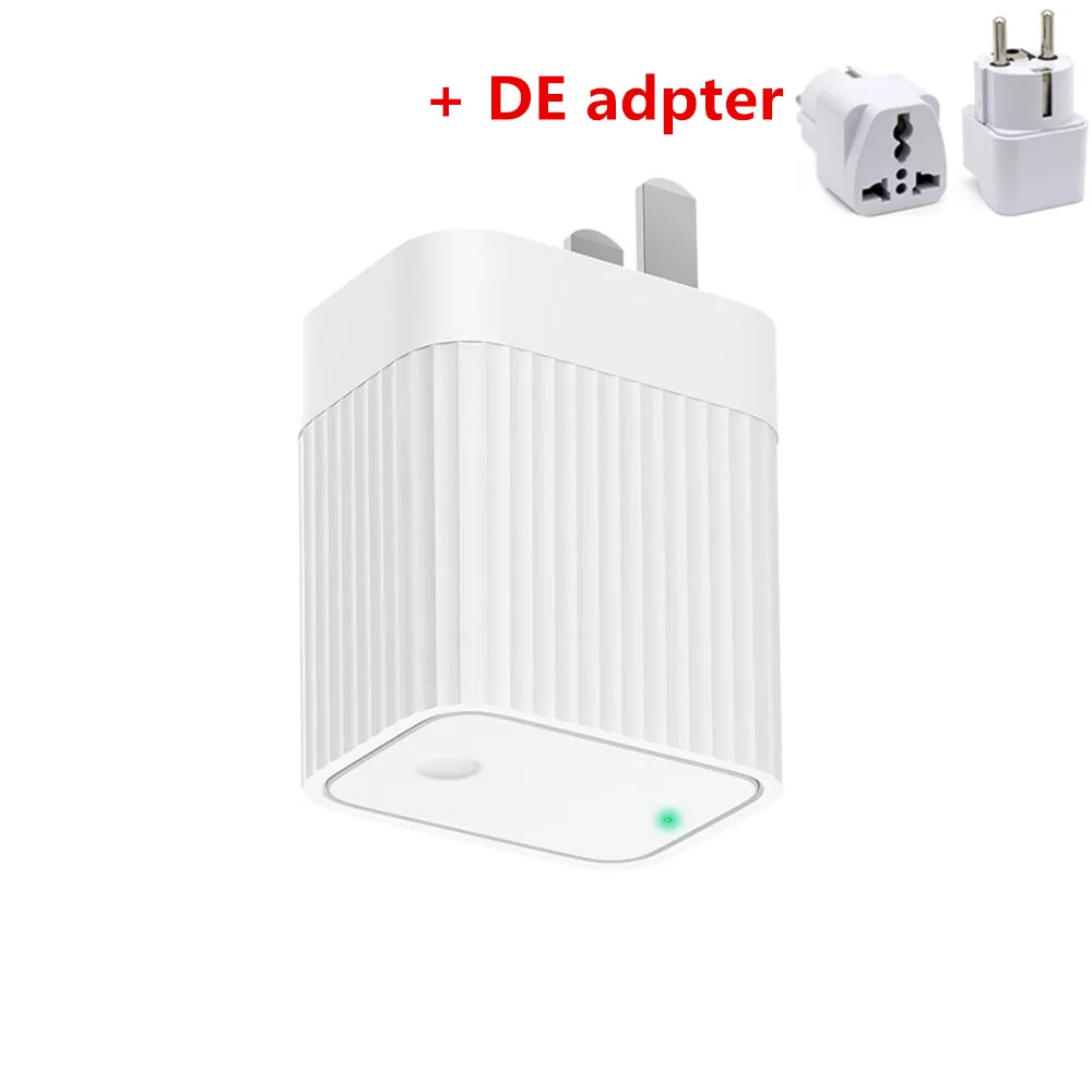 add DE adapter Xiaomi Smart Cleargrass Bluetooth/wifi-шлюз концентратор Работает с Mijia Bluetooth устройство «умный дом» - Цвет: add DE adapter