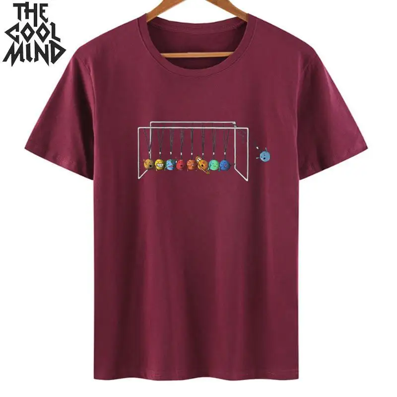 MO0124ZCM-LS COOLMIND хлопок funnny женская футболка Летняя трикотажная футболка с круглым вырезом дышащая тканевая Футболка женская футболка с принтом - Цвет: MO0124ZCM-LS