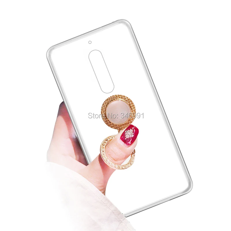 Чехол для Nokia 5 чехол TA 1024 1053 1044 2 дюйма мягкий из ТПУ со стразами телефона с двумя SIM
