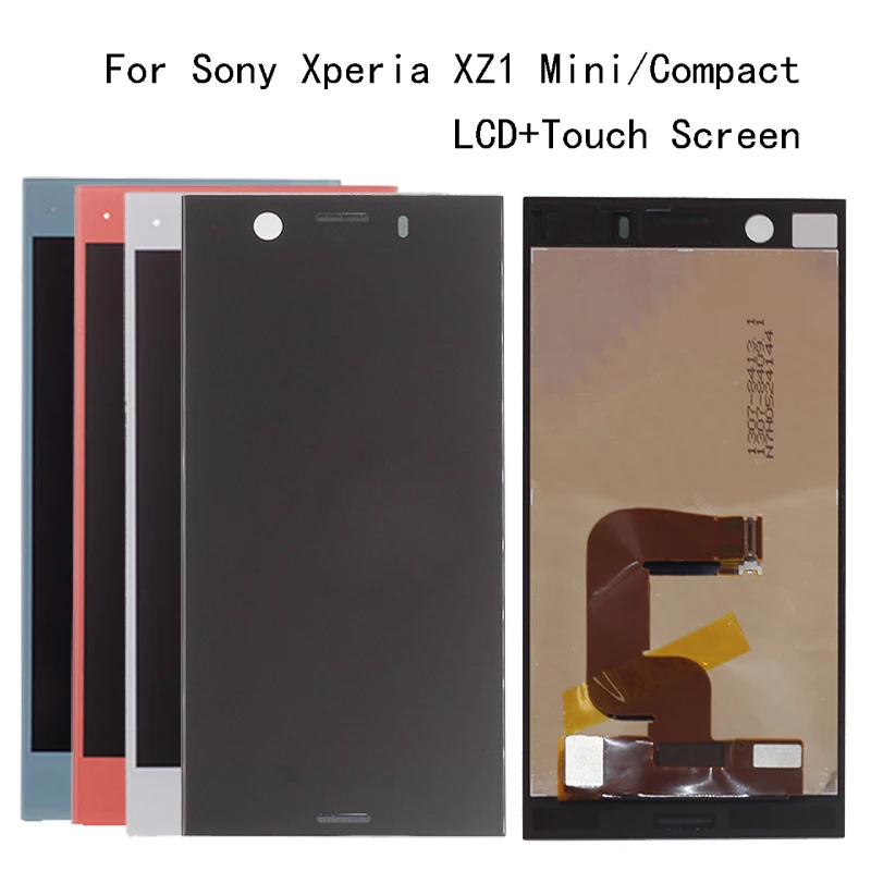 

4.6" Original For SONY Xperia XZ1 Mini LCD Display Touch Screen Replacement For SONY Xperia XZ1 Compact G8441 G8442 Repair kit
